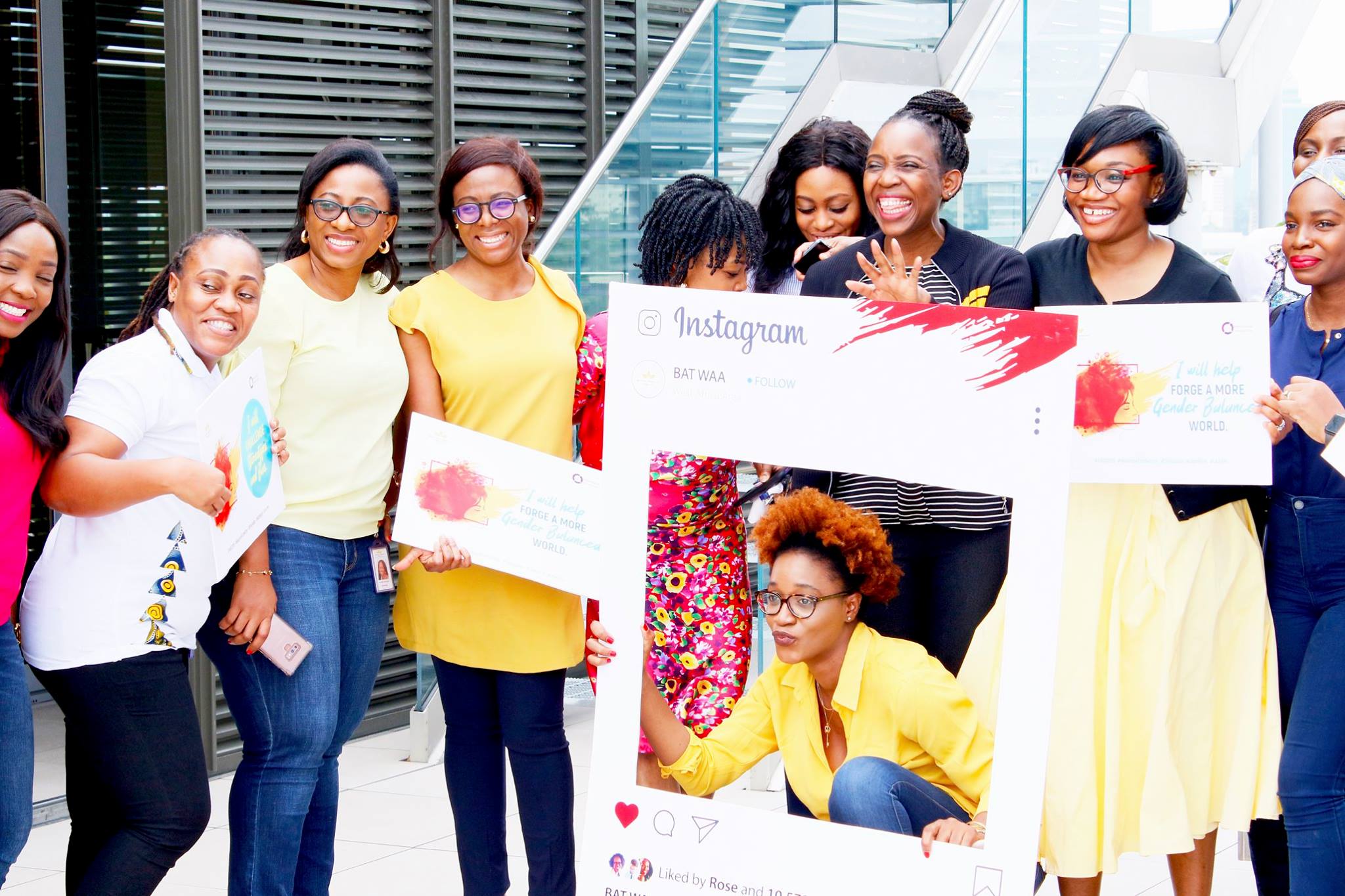 British American Tobacco IWD selfies