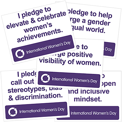 Download IWD pledge cards